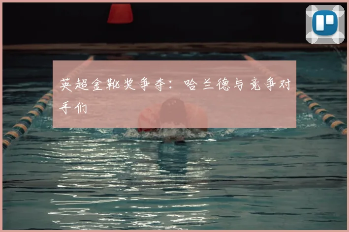 英超金靴奖争夺：哈兰德与竞争对手们